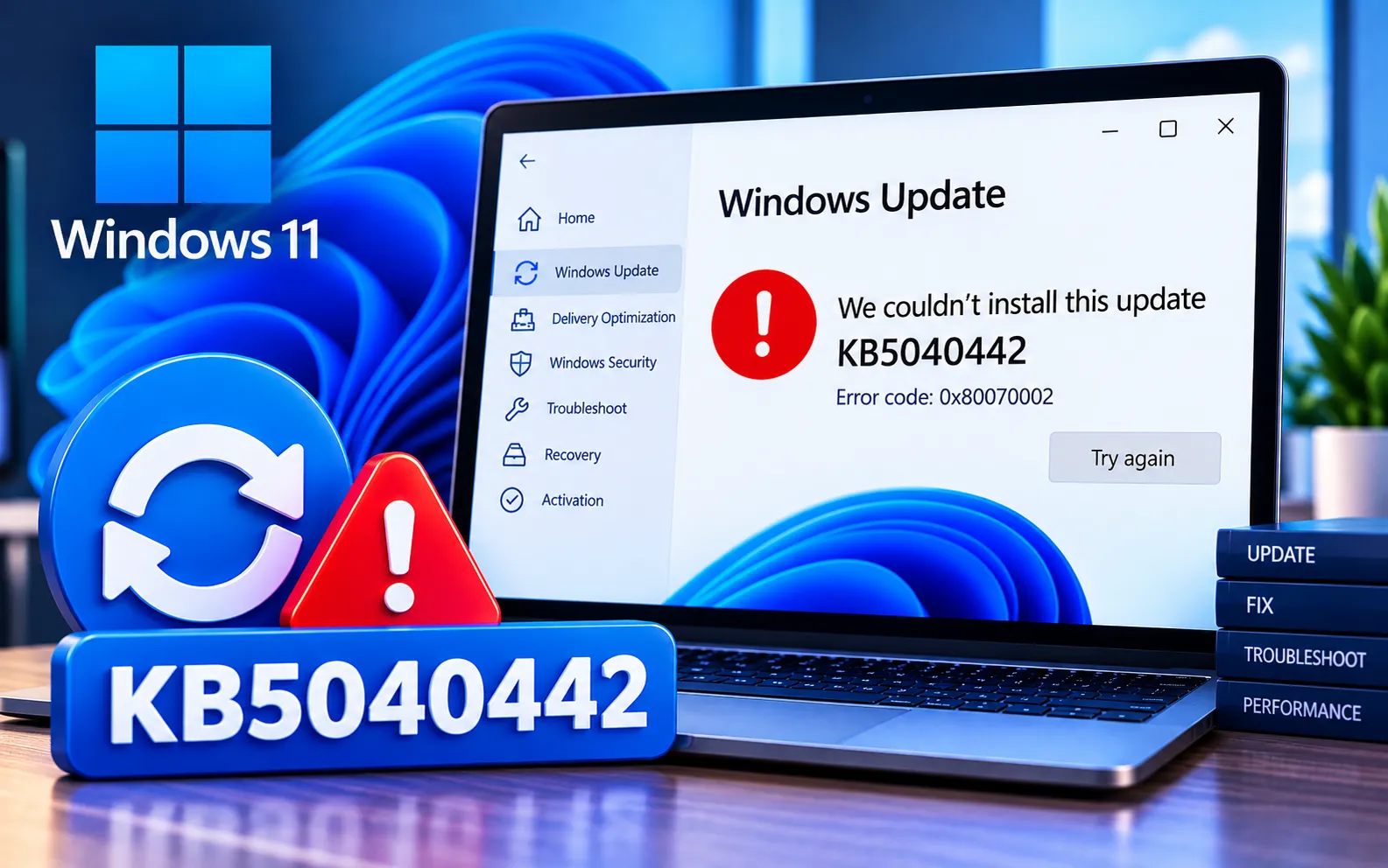 Windows 11 update KB5040442 not installing